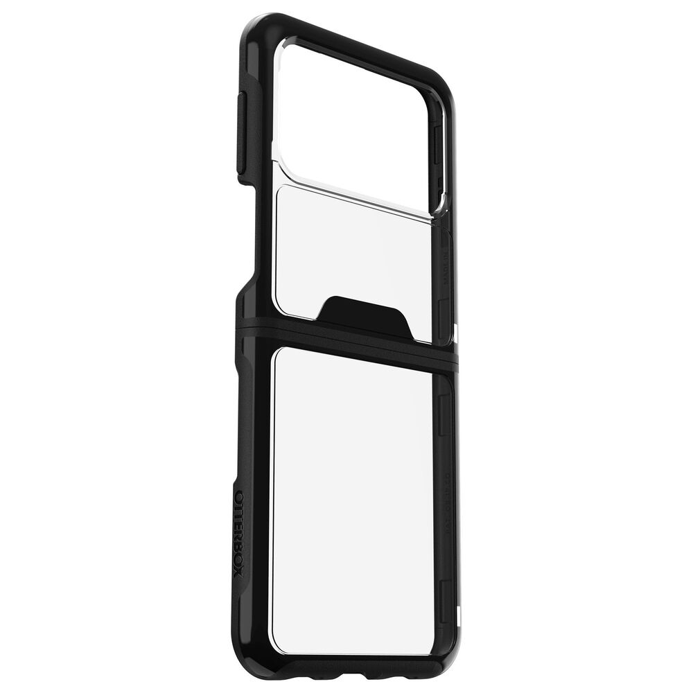 OtterBox Symmetry Flex Case for Samsung Galaxy Z Flip3 5G in Clear and Black, , large
