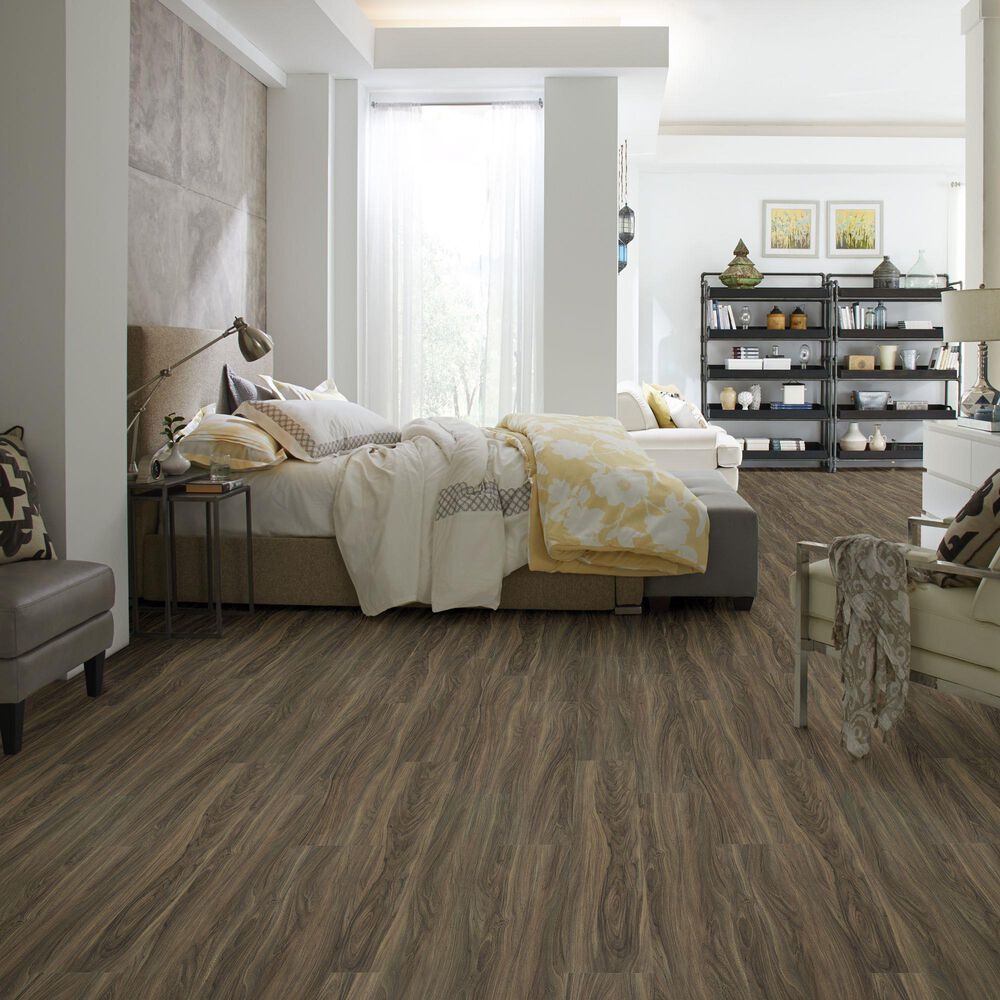 Shaw Paladin Plus Cinnamon Walnut 7&quot; x 48&quot; Vinyl Plank, , large
