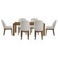 New Heritage Phoenix 7-Piece Rectangular Dining Set in Chestnut Brown, , large