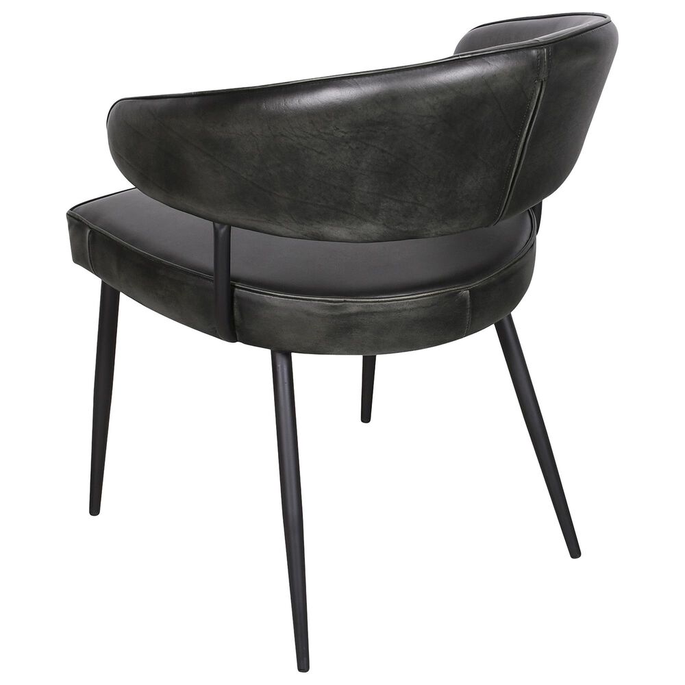 Home Trends &amp; Design Dauphine and Essex 3-Piece Round Dining Set in Black, , large