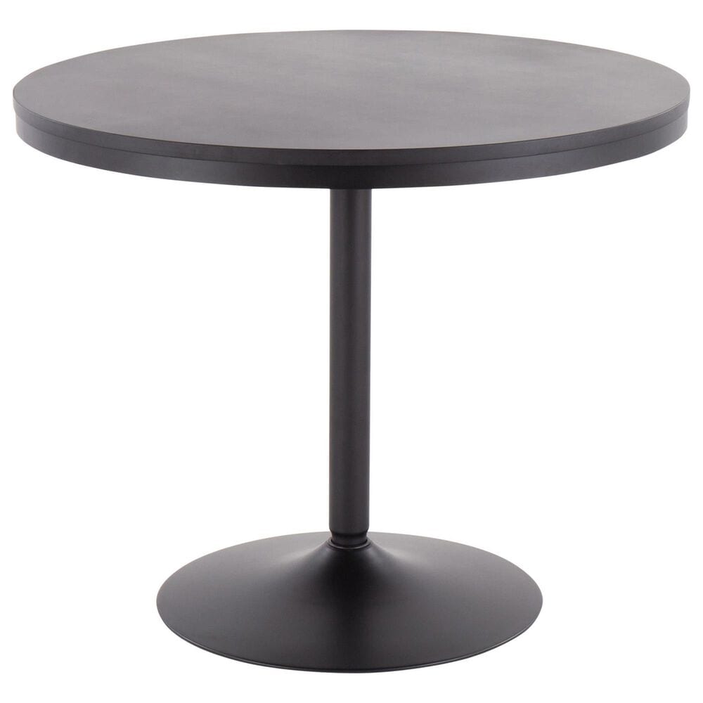 Lumisource Dakota Dining Table in Black - Table Only, , large
