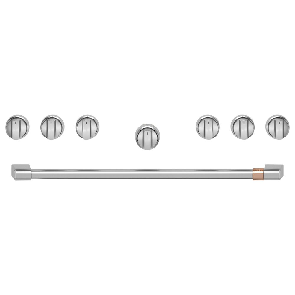 Cafe 36" Handle and Knob Set for Pro Range and Rangetop in Brushed Stainless Steel, , large