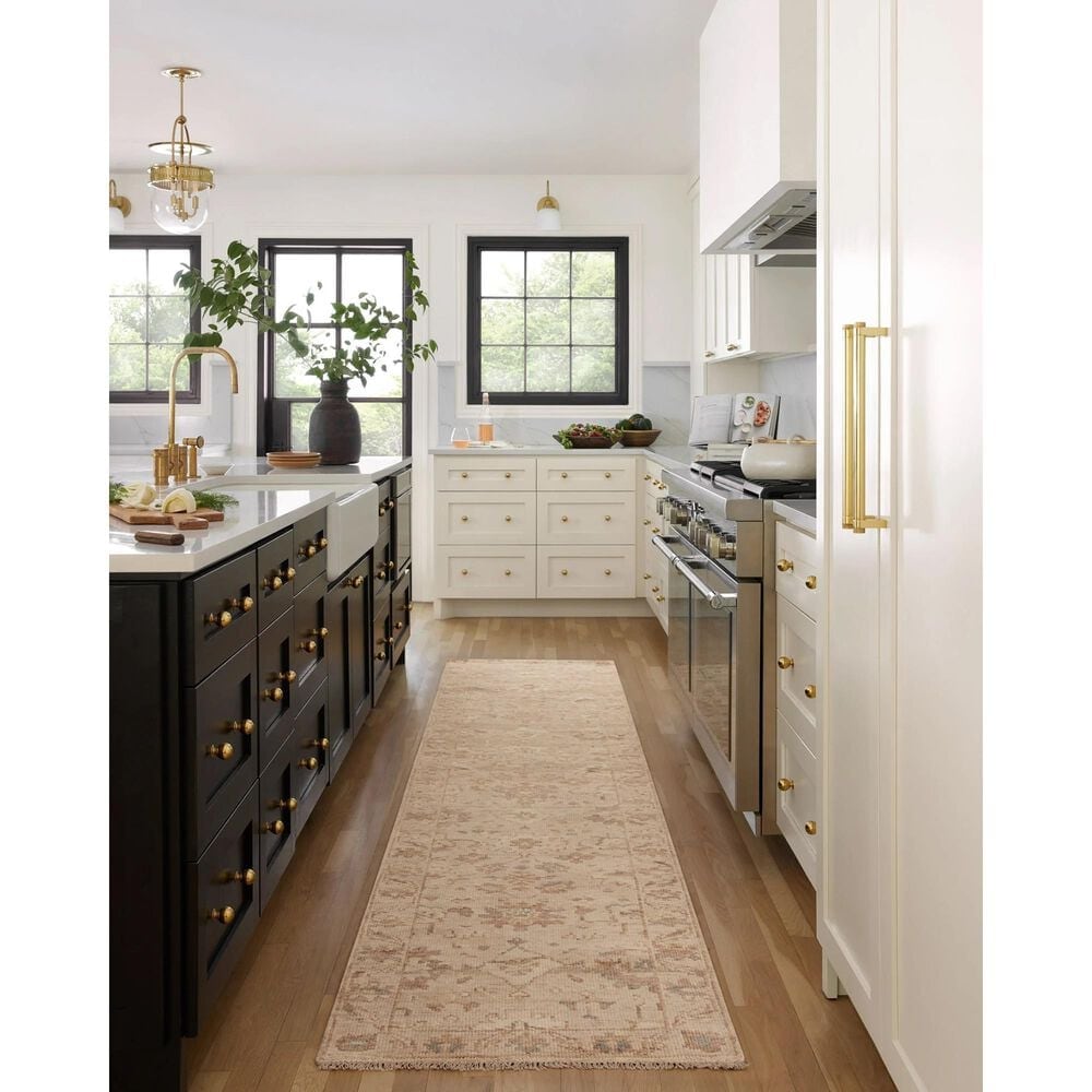 Loloi Dominic 2"6" x 11"6" Blush and Taupe Runner, , large