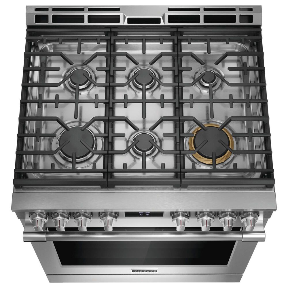 Frigidaire Professional Professional 6 Cu. Ft. Slide-In Gas Range with No Preheat in Stainless Steel, , large