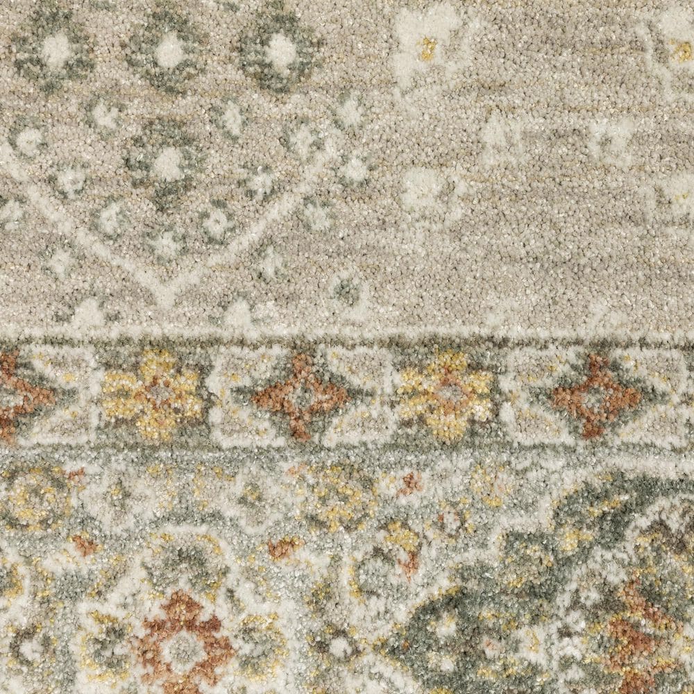 Oriental Weavers Keaton Beige and Brown 2'3" x 7'6" Runner, , large