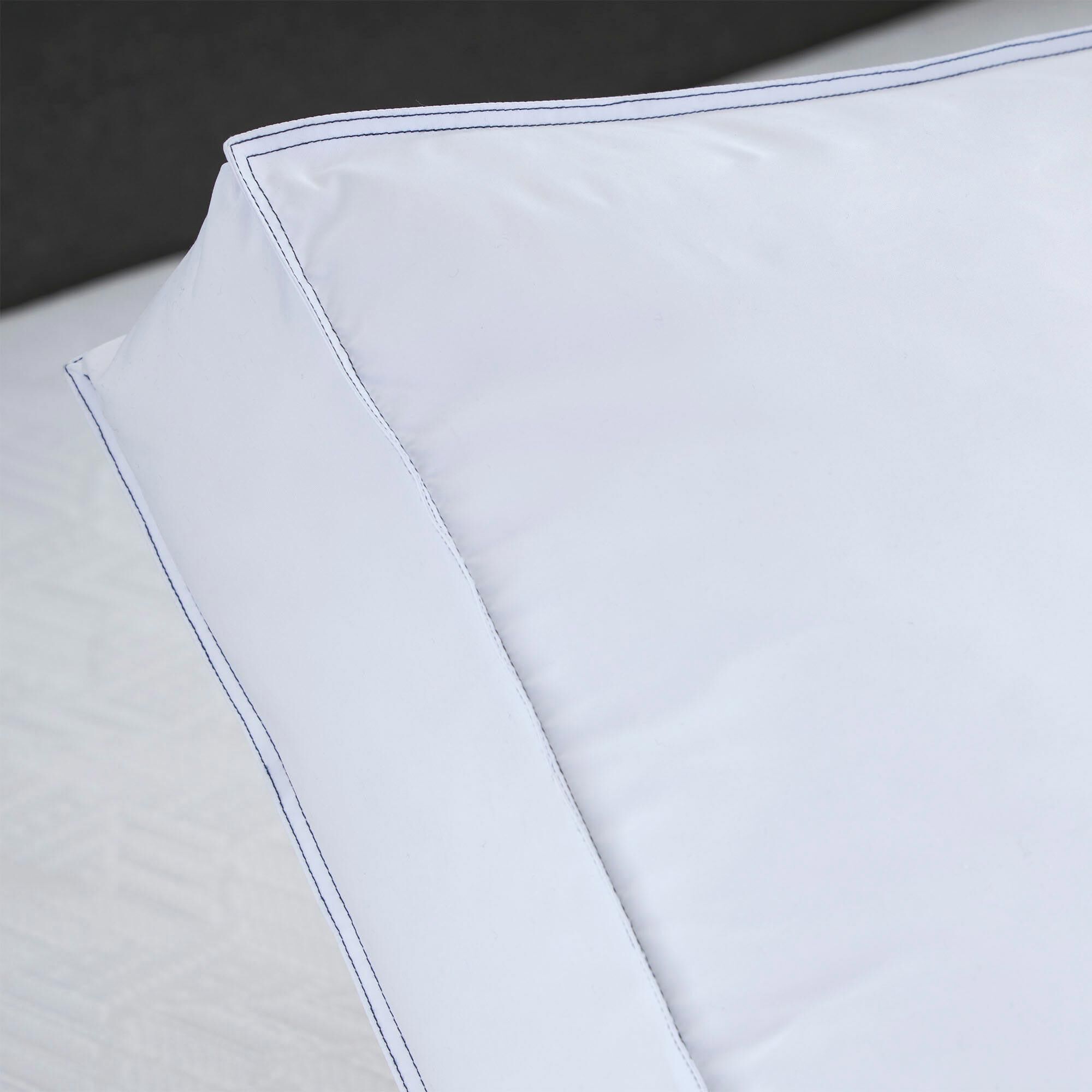 Isotonic Down Alternative Plush Side Sleeper Queen Pillow in White