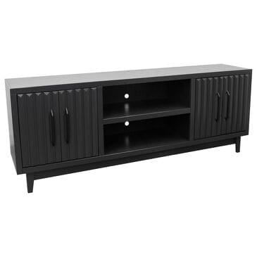 Legends Home Radiance 75" TV Stand in Black, , large
