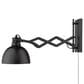 Golden Lighting Hawthorn 1-Light Wall Sconce in Matte Black, , large