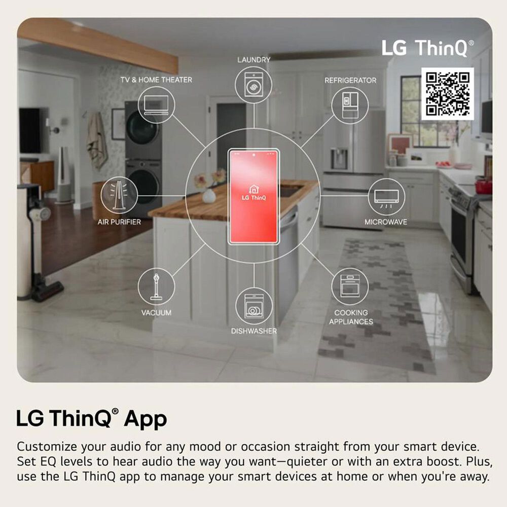 LG 83" Class C5 Series 4K OLED evo AI - Smart TV with 3.1.3 Channel Soundbar System in Black, , large