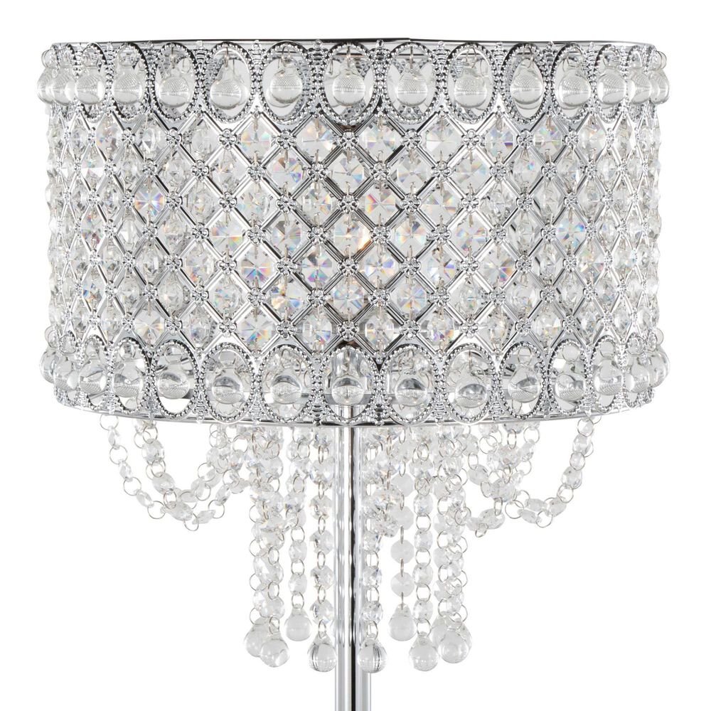 Grandview Gallery Floor Lamp in Polished Chrome, , large