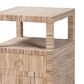 Baxton Studio Paine 2-Drawer Nightstand in Natural, , large