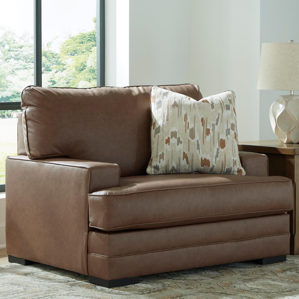 Ashley VillaCourt Chair and a Half in Caramel, , large