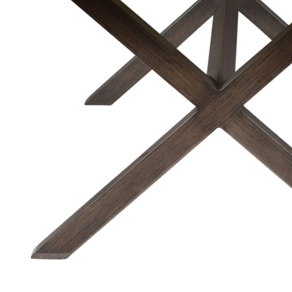 Steve Silver Co. Marina 80&quot; Rectangular Patio Dining Table in Dark Walnut, , large