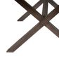 Steve Silver Co. Marina 80" Rectangular Patio Dining Table in Dark Walnut, , large