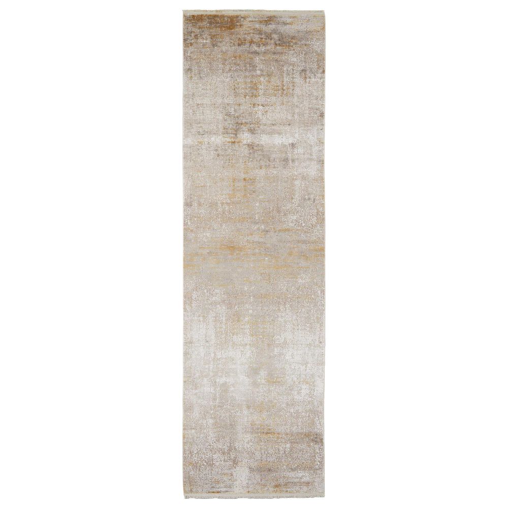 Feizy Cadiz 3"1" x 10" Beige Runner, , large