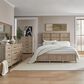 Belle Furnishings Proximity Place Queen Panel Bed in Barley Buff, , large
