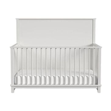 Mayberry Hill Wyller Crib with Guard Rail in White, , large