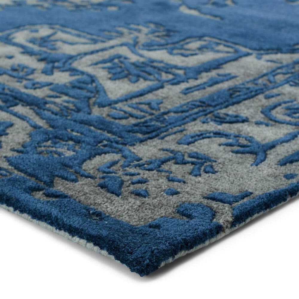 Jaipur Citrine 5&#39; x 8&#39; Colony Blue Area Rug, , large