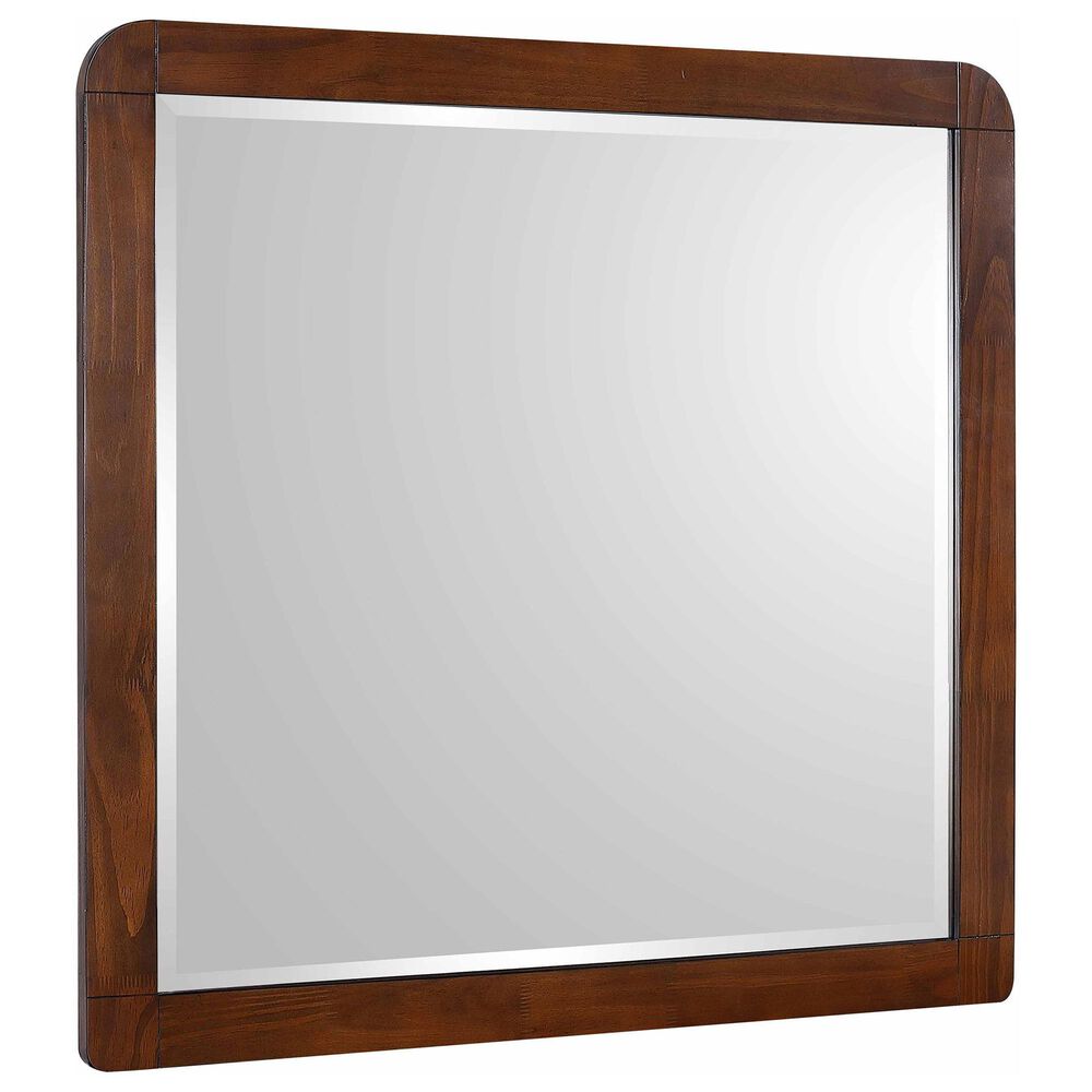 Pacific Landing Robyn Dresser Mirror in Dark Walnut, , large