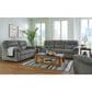Ashley Bindura Manual Reclining Glider Loveseat in Mineral, , large