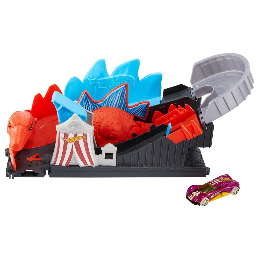 Mattel Hot Wheels City Dino Coaster Attack Playset, , large
