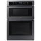 Samsung 30" Microwave Combination Wall Oven in Black Stainless Steel, , large