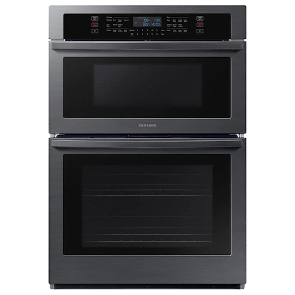 Samsung 30" Microwave Combination Wall Oven in Black Stainless Steel, , large
