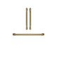 Cafe BRUSHED BRASS HANDLE/KNOB, , large