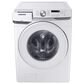 Samsung 4.5 Cu. Ft. Front Load Washer and 7.5 Cu. Ft. Electric Dryer with Sensor Dry Laundry Pair in White, , large