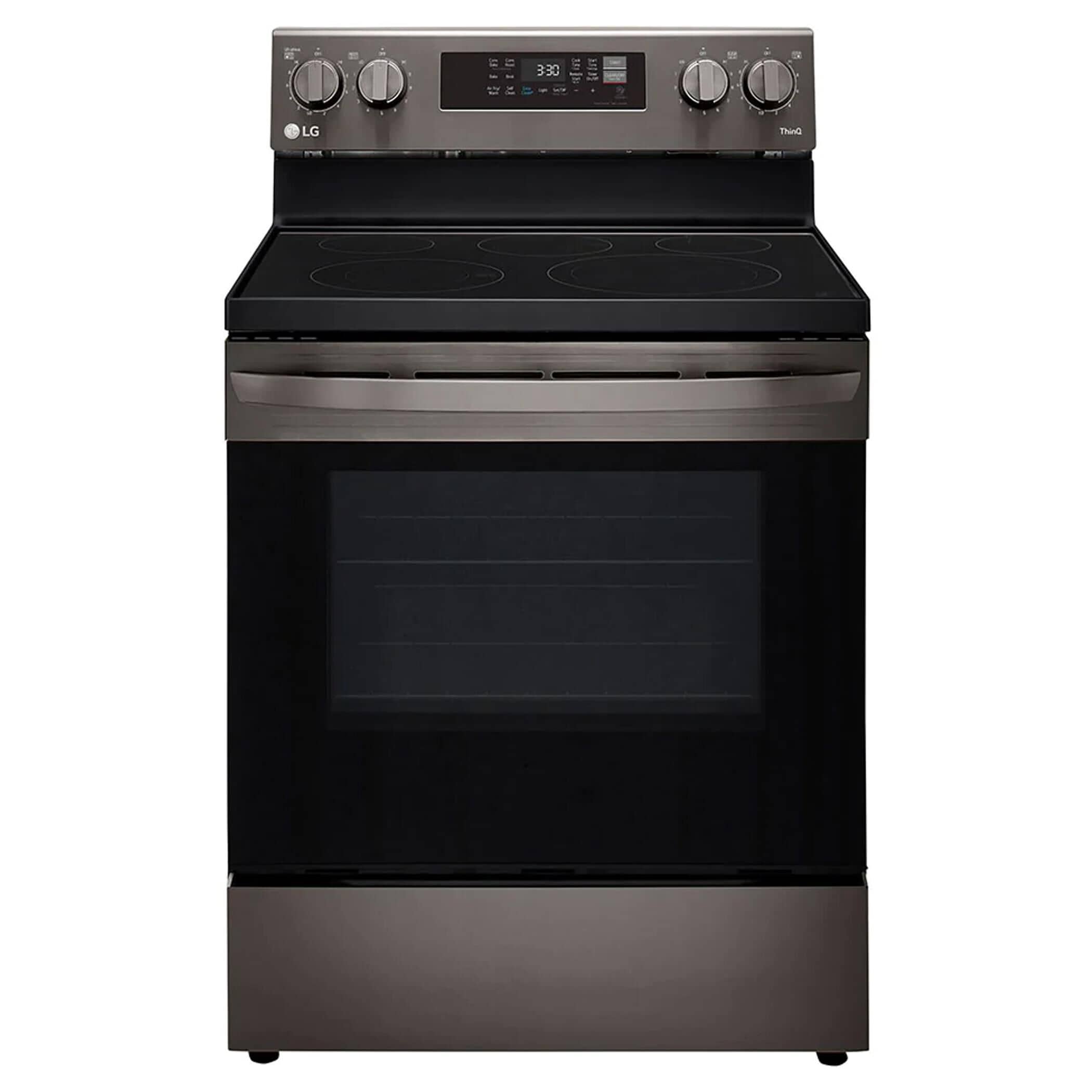 electric stove with convection oven