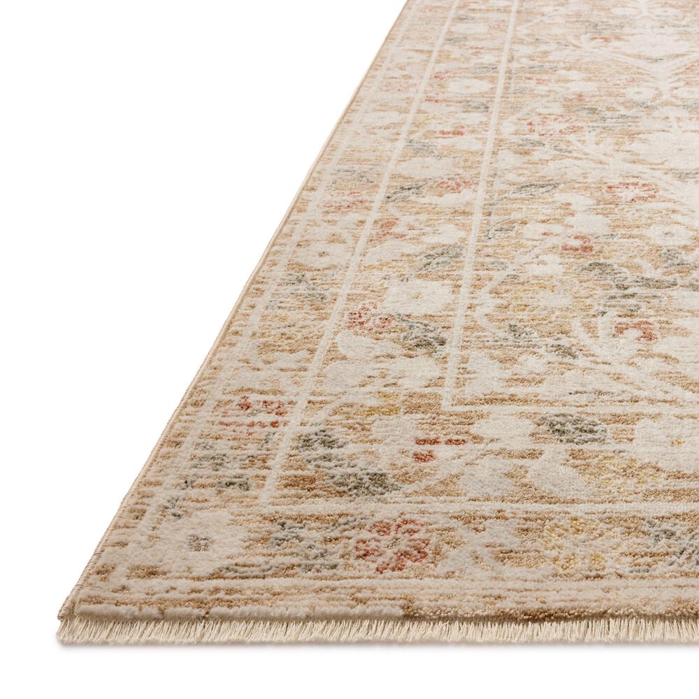 Loloi Clarisse Sand and Multicolor 9&#39;6&quot; x 13&#39; Area Rug, , large