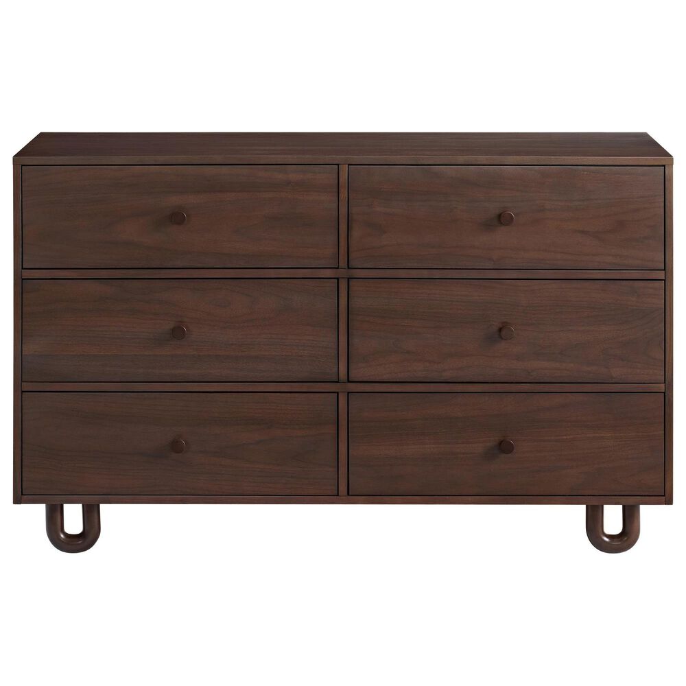 Oxford Baby Meridian 2-Piece Nursery Set with 3-in-1 Convertible Crib and Dresser in Cognac, , large