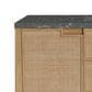 James Martin Vanities Solene 48" Single Bathroom Vanity in Seaside Oak with 3 cm Parisien Bleu Quartz Top, Rectangular Sink and FreePower Wireless Charger, , large
