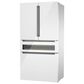 Bosch 800 Series 20.5 Cu. Ft. French Door Bottom Mount Refrigerator with Glass Door in Arctic White, , large