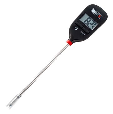 Weber Instant Read Thermometer in Black, , large