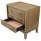 Sterling Timber Elure King Upholstered and Strap Panel Bed with Dresser and 2 Nightstands in Latte, , large