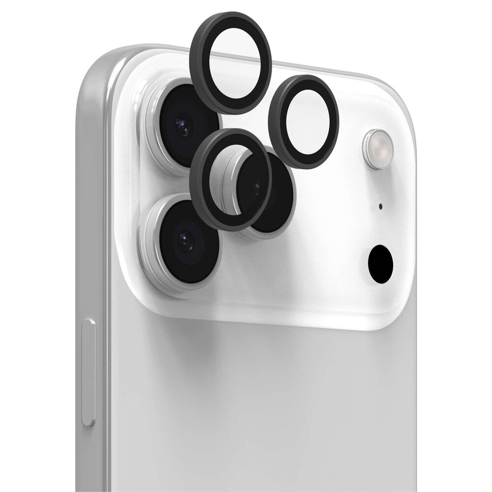 Zagg InvisibleShield Glass Elite Camera Lens Protector for Apple iPhone 15 Pro/16 Pro Max/16 Pro/17 Pro/17 Pro Max in Silver, , large