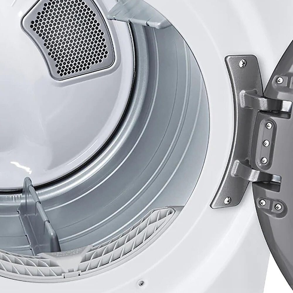 LG 5.0 Cu. Ft. Front Load Washer and 7.4 Cu. Ft. Electric Dryer with TurboWash 360 Laundry Pair in White &#40;Pedestals Sold Separately&#41;, , large