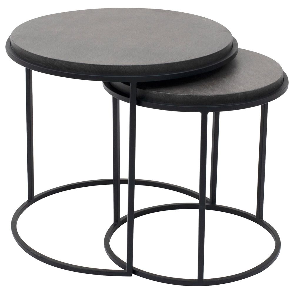 Moe&#39;s Home Collection Roost Nesting Tables in Black &#40;Set of 2&#41;, , large