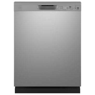 GE Appliances 24" Built-In Integrated Handle Dishwasher with Front Control and 52 dBA in Stainless Steel, , large