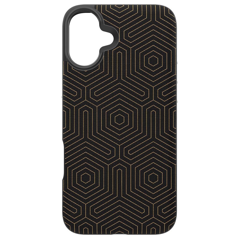 Zagg London Snap MagSafe Case for Apple iPhone 16 Plus in Black Hexagon, , large