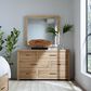 Riva Ridge Modern Loft Dresser Mirror in Modern Khaki, , large