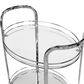 Furniture of America Mcgrath Serving Cart in Chrome, , large