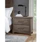 Viceray Collections Dovetail 2 Drawer Nightstand in Mystic Grey, , large