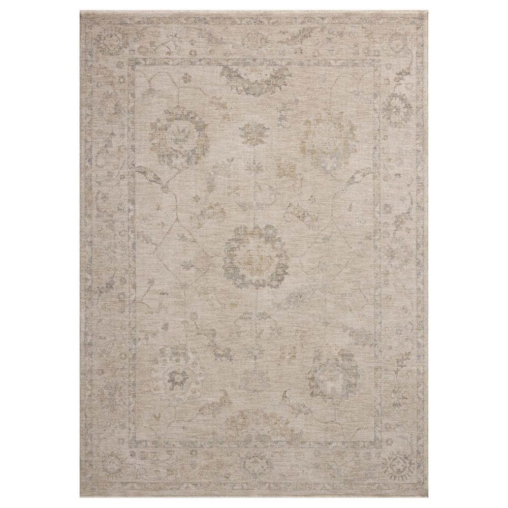 Loloi II Louisa 2"7" x 14" in Oatmeal and Slate Runner, , large