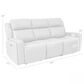 Blue River Claude Power Reclining Sofa in Light Gray, , large