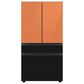 Samsung Bespoke 4-Door French Door Refrigerator Top Panel in Clementine Glass, , large
