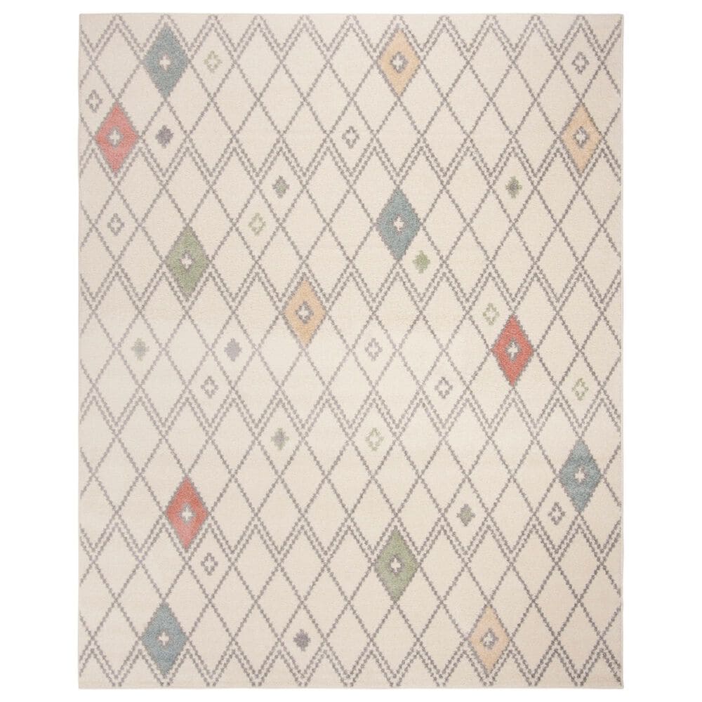 Safavieh Adirondack ADR132C 9" x 12" Ivory Area Rug, , large