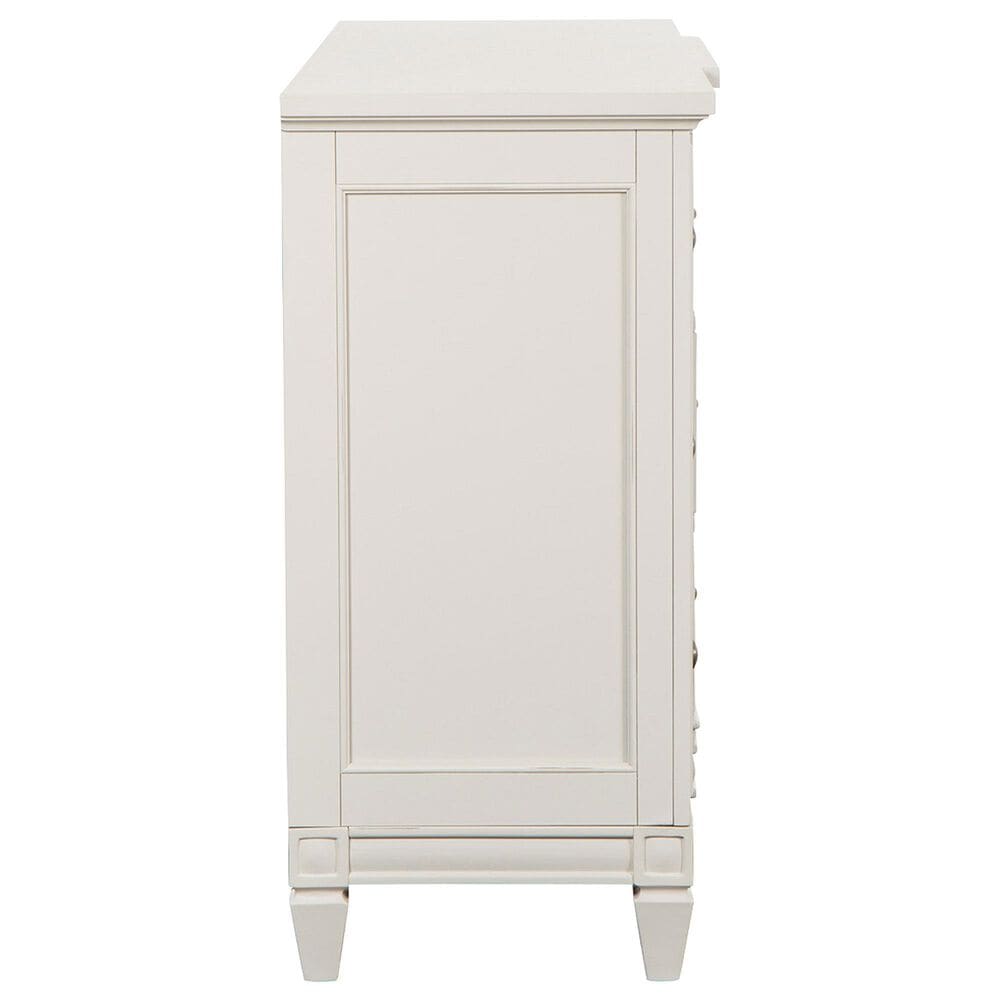 Nicolette Home Willowbrook 9-Drawer Dresser and Mirror in Egg Shell White, , large