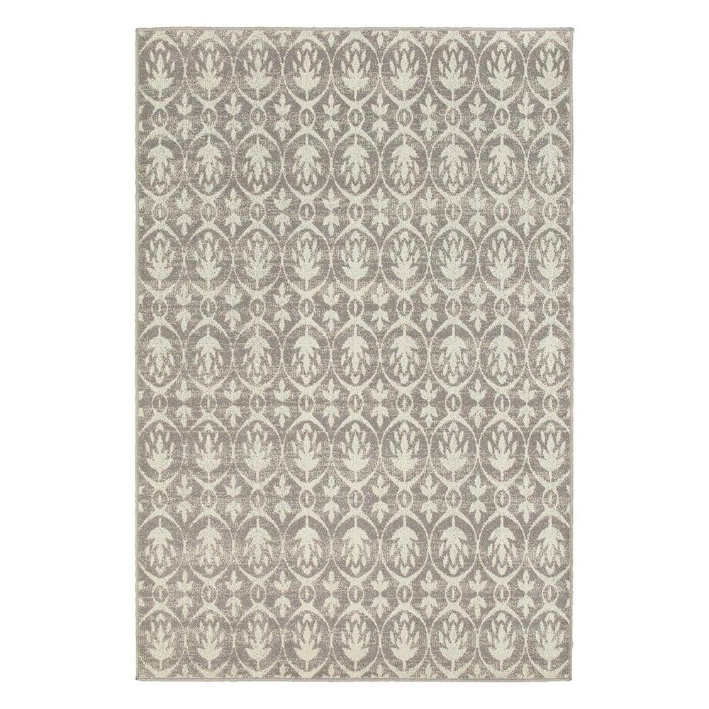 Oriental Weavers Hampton 194E5 1"11" x 7"6" Grey Runner, , large